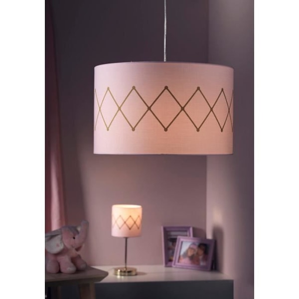 Væghængt lampe - ONLI - ROSITA - Rosa - Diameter 40 cm - Fatning E27