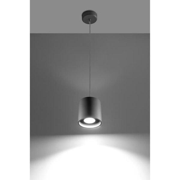 ORBIS LED Pendellampa Modern Loft Design för Sovrum Vardagsrum Trappa Korridor - Grå