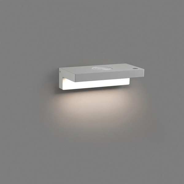 Væglampe - FARO BARCELONA - WELL - LED - Trådløs oplader - Moderne design BLANCO
