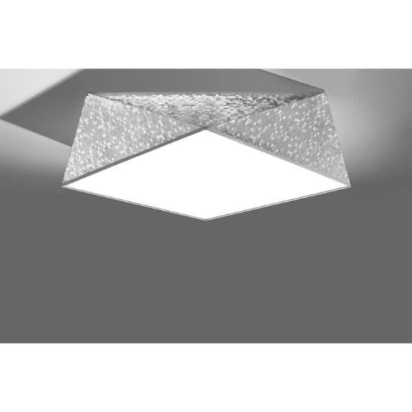 HEXA 45 E27 LED Modern LOFT Design Spot Taklampa - Silver