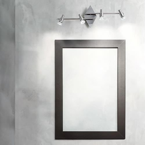 Ideal Lux Slem PB4, Yta, 4 glödlampor, 50 W, GU10, IP20, Nickel