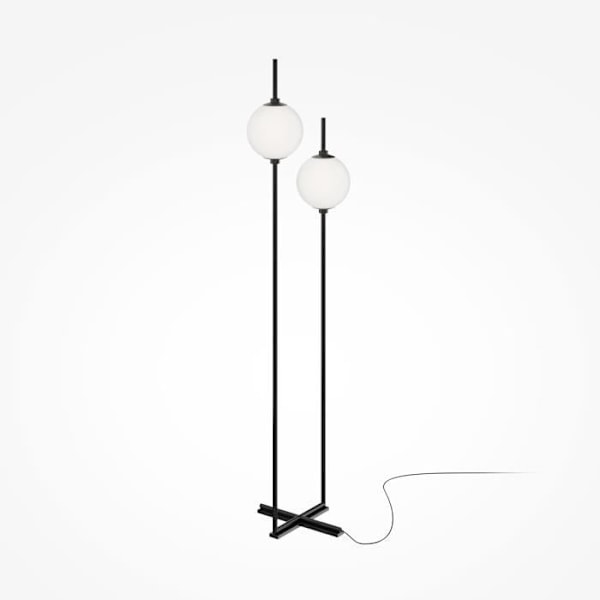 Maytoni The Sixth Sense Modern 2-Light Gulvlampe Dæmpbar Multi Arm Sort 3000K