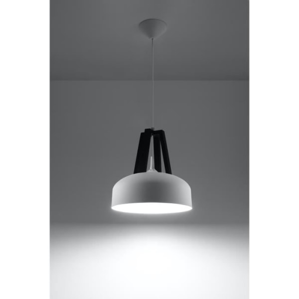 CASCO E27 LED Pendel Modern Loft BOHO Klassisk Design Korridor - Hvid/Sort