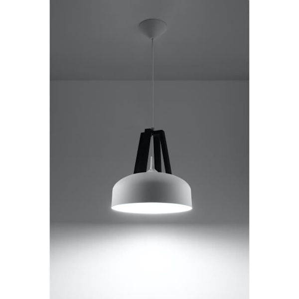 CASCO E27 LED Pendellampa Modern Loft BOHO Klassisk Design Korridor - Vit/Svart