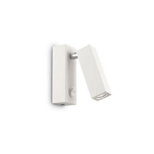 Vägglampa PAGE Square Vit 1x3W - IDEAL LUX - 142258