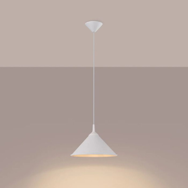 Sollux Lighting Zuma hængelampe vit