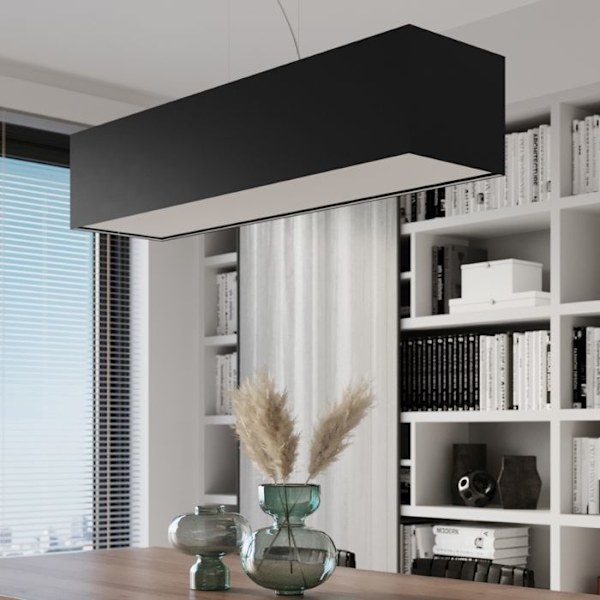 Pendel - SOLLUX - Julemand - Sort - 1200x250x1100 mm - 5 E27 pærer svart