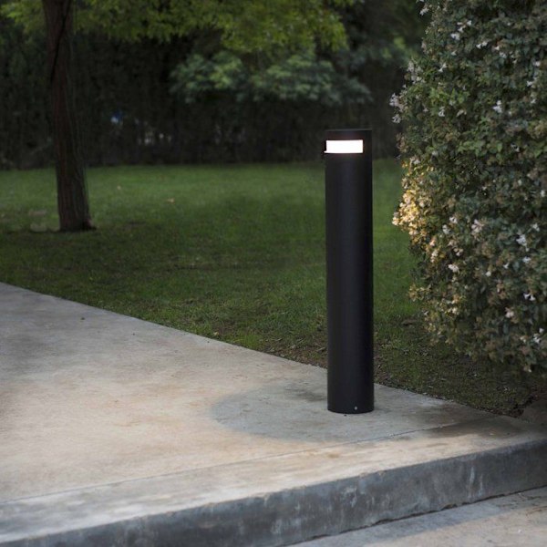 Faro Bast Black Aluminium LED exteriör terminal 70292 Svart