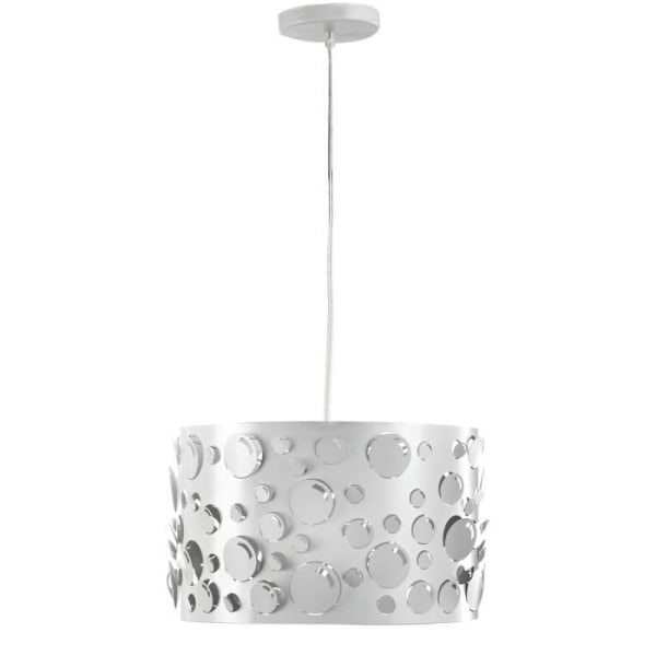 Loftlampe - Onli - RICKY - Cylindrisk - Metal - Hvid - E27