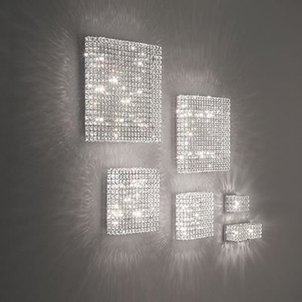 Ideal Lux ADMIRAL PL8, Yta, Fyrkantig, 8 glödlampor, 40 W, G9, Krom
