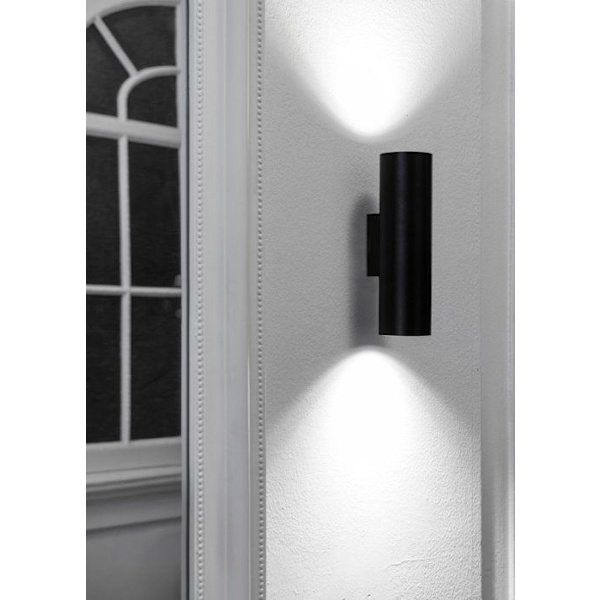 Faro Barcelona 43751 - STAN Væglampe sort 2L BLANCO