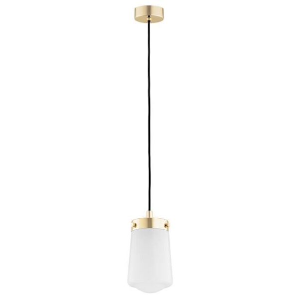 Loftlampe - Argon - PASADENA - Blank glans - Glas, messing og stål - Moderne design