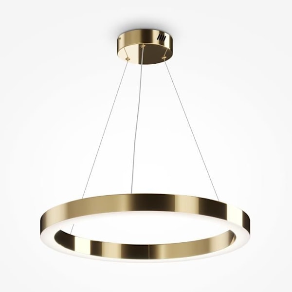Maytoni Saturno Modern integrerad LED-taklampa i mässing, 3100lm, 4000K