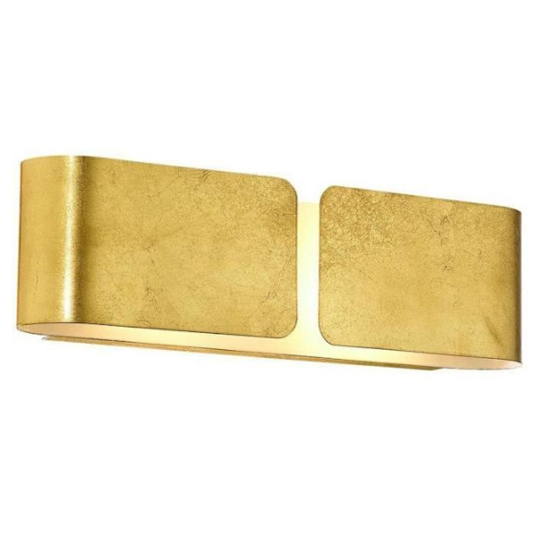 Ideal Lux CLIP AP2 SMALL, overflade, 2 pære(r), E27, IP20, guld