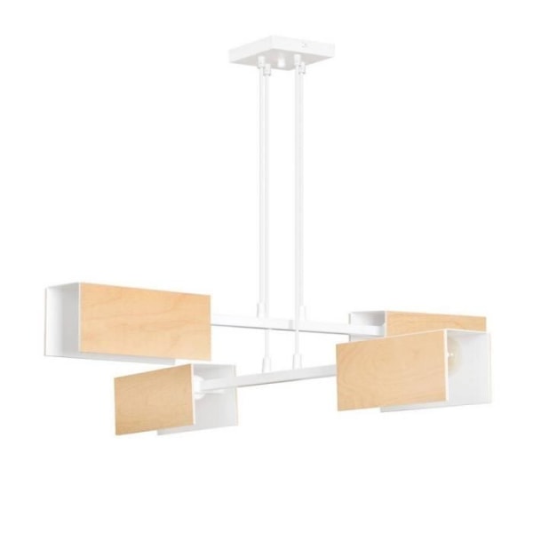 Emibig Zaper 4 White 4-Light Pendellampa, Multi Arm White - 617-4