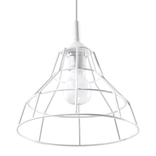 ANATA E27 LED pendel Modern Loft BOHO Design Corridor - Hvid - SOLLUX - 1 pære - 60 Watt - A++ - E