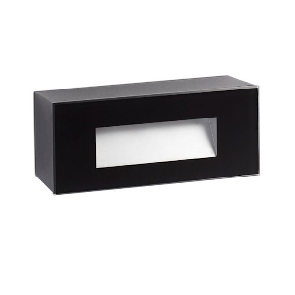 Faro Dart Indbygget LED Væglampe Udendørs Sort 5W 2700K IP65 - FARO70278 Sort