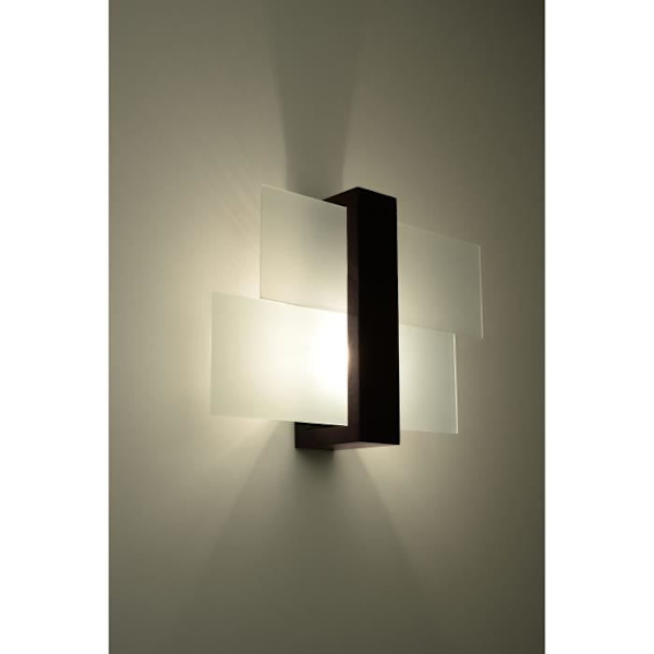 FENIKS Vägglampa Modern Design Vägglampa för Sovrum Vardagsrum Trappa Korridor - Wenge