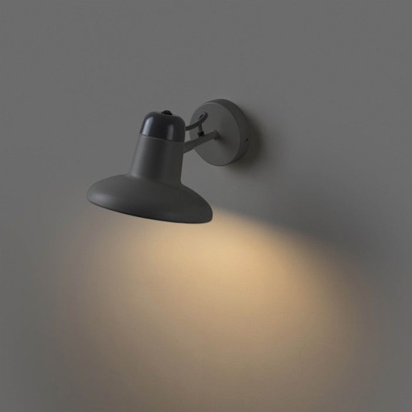 Faro Snap designer væglampe Black Steel 57403 Svart