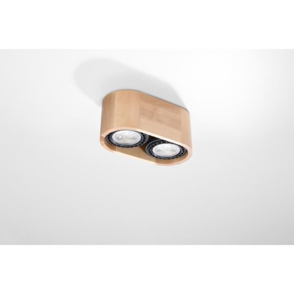 BASIC 2 Taklampa Modern Loftdesign för Sovrum Vardagsrum Trappor Korridor - Trä
