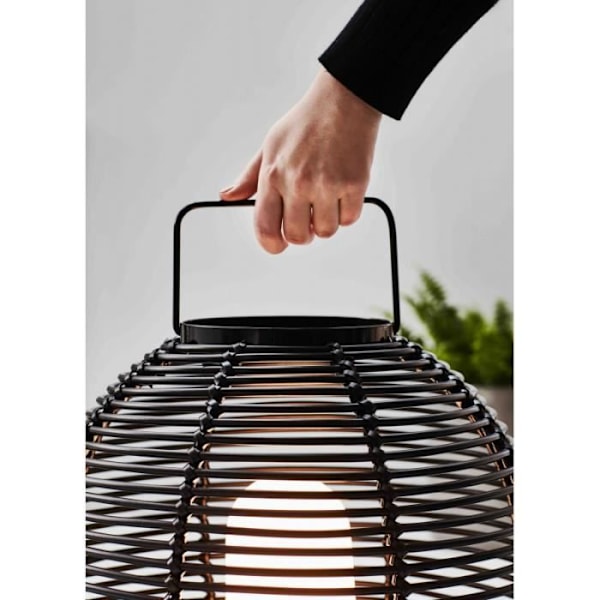 SAGE Sort havebordslampe 1 pære