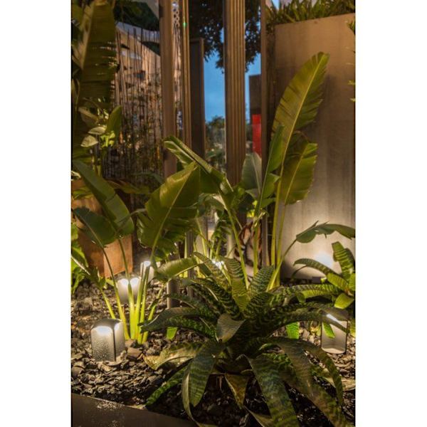 Faro - Bu-oh IP65 LED udvendigt designfyr H26 cm - Antracit 26,5 cm Grå GRÅ
