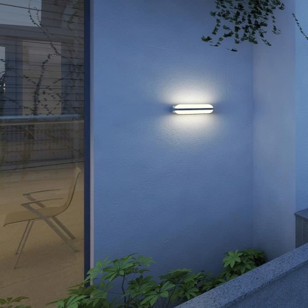 Utomhusapplikation - Sienna - Ner Matt Svart - Integrerad LED - IP65 - 7W Svart