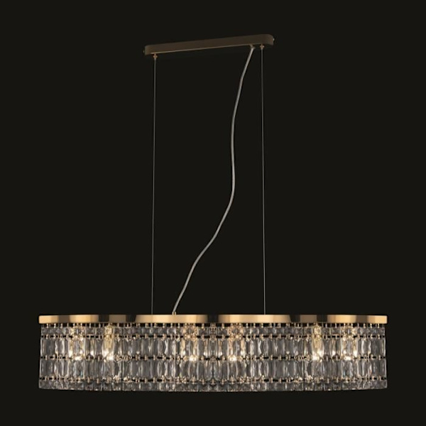 Loftlampe - Maytoni - Dune - 6 lys - Guldmetal - E14 - Moderne design