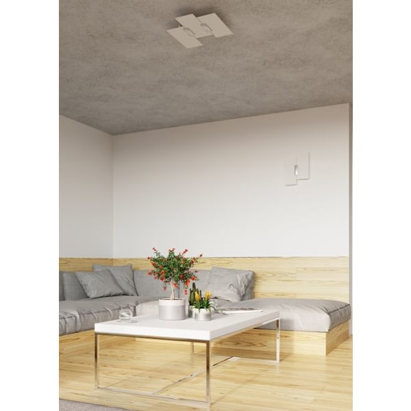 FABIANO E27 LED-takljus Modern Loftdesign för sovrum Vardagsrum Trappor Korridor - Krom
