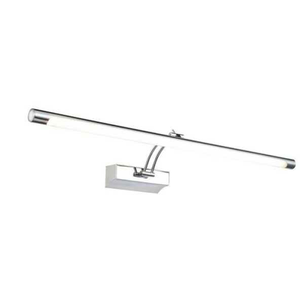 Fino vägglampa - Integrerad LED-bakgrundsbelysning - Krom - Metall - 72 cm x 4,80 cm