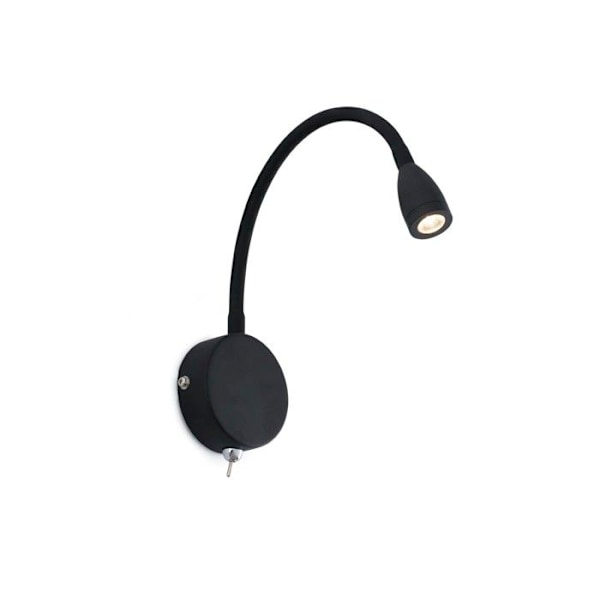 LOKE - Sort LED væg/læselys H20cm Sort