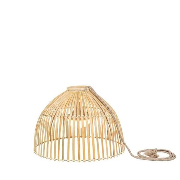 Nature MOOVERE udendørs pendel i rattan - New Garden - Reona - Genopladelig LED - 3 intensiteter Rotting