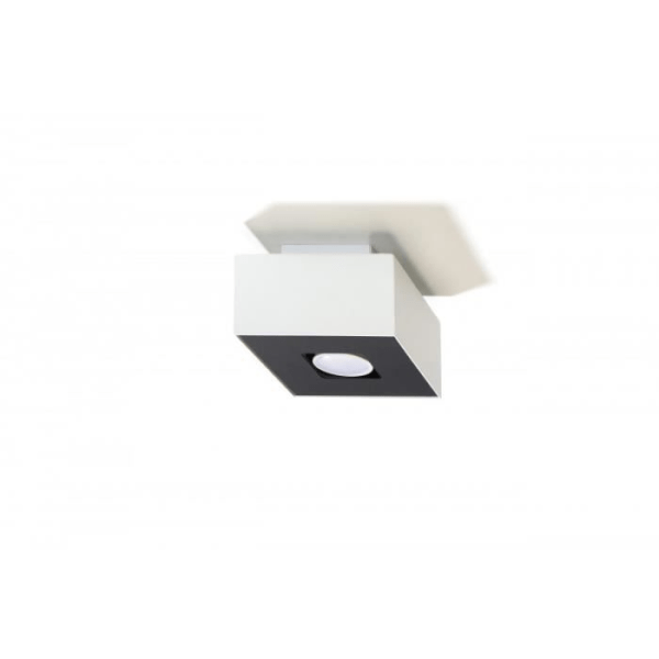 MONO 1 GU10 LED Loftslampe Moderne Loft Design Spotlight til soveværelse Stue Trappe Korridor - Hvid - SOLLUX