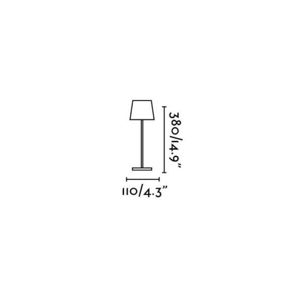 Grå trädgårdslampa - FARO - Toc - Integrerad LED - Utomhus - Metall Grå