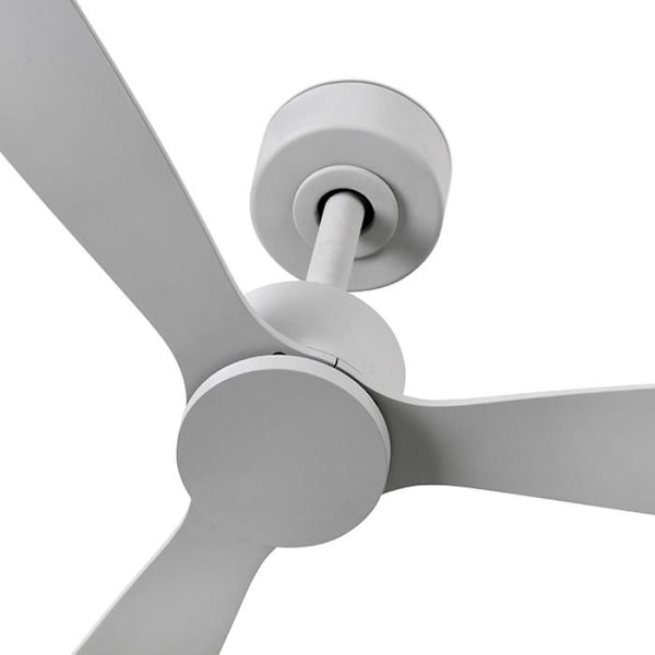 Ventilator uden lys grå Ø 132 cm AMELIA 33762 GRIS / PLATA