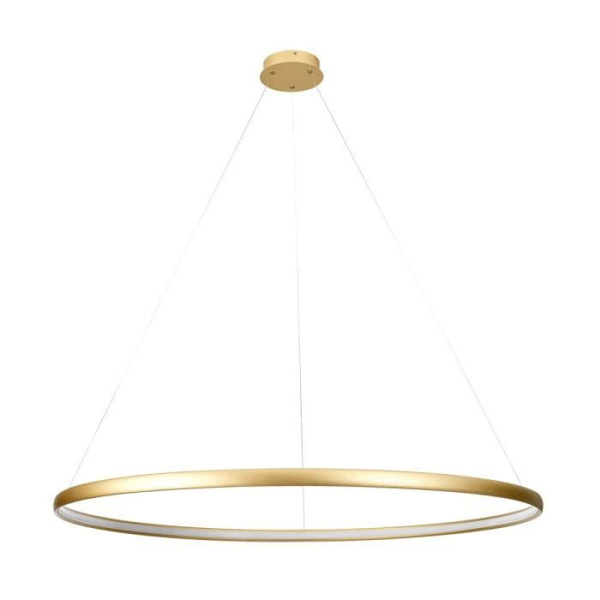Zumaline CARLO Integreret LED-loftslampe, guld, 4000K, 2280lm