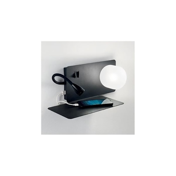 Vägglampa - IDEAL LUX - BOOK - Metall - G9 - LED - 2 ingående glödlampor