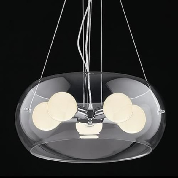Ideal Lux AUDI-10 SP5, Sovrum, Barnrum, Matsal, Vardagsrum, Krom, IP20, Yta, Rund, Metall