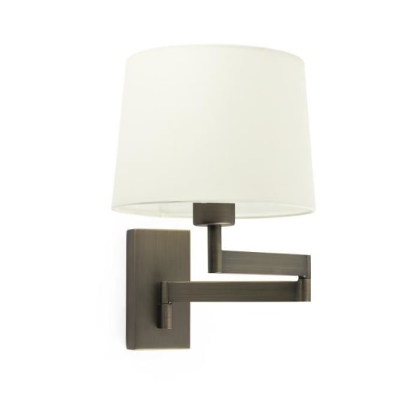 Vägglampa - FARO - ARTIS - Skärm i brons - E27 - Modern design brons