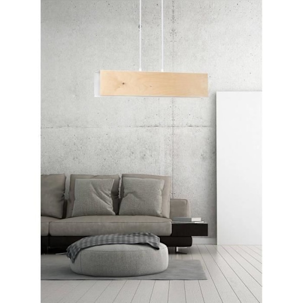 Emibig Carlo 2 White 2-Light Pendellampa, Vit - 611-2