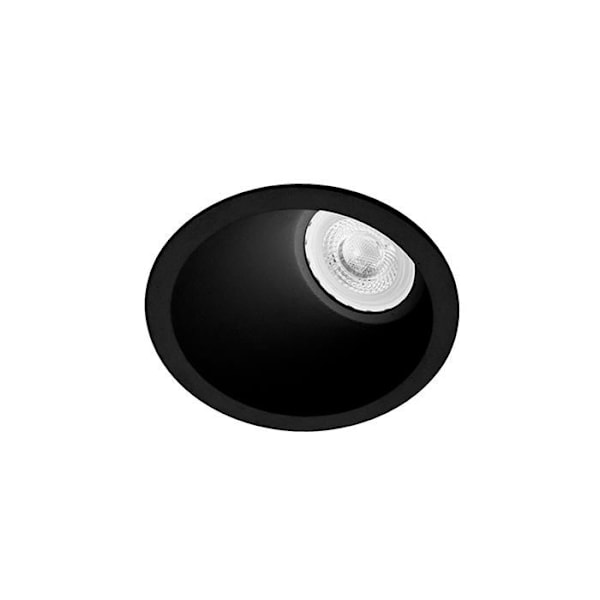Rund plafonnier - FARO - Faro Fresh - Sort - GU10 - Samtidsdesign - 1 pære nødvendig BLANCO