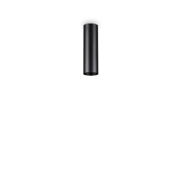 Ideal Lux 1-Light inomhus taklampa i svart yta - IDL233062