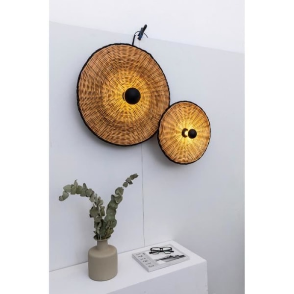 COSTAS ø400 Rattan væg-/loftslampe H140 62174-78 Faro Barcelona