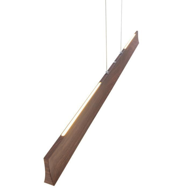 MADERA LED pendel i træeffektmetal