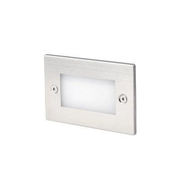 Udenpåliggende indbygget - FARO - 70134 - Mat nikkel - SMD LED 1W - IP65 - Rustfrit stål 304 INOXIDABEL
