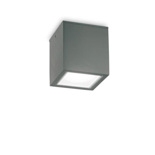 Stor taklampa utomhus antracit IP54, GU10