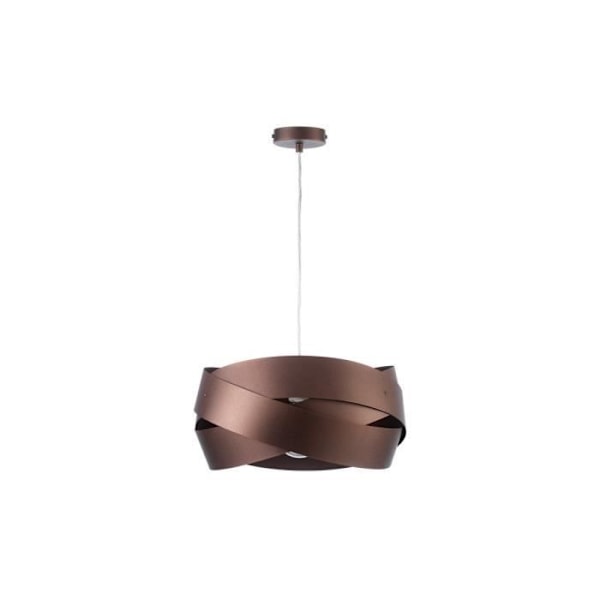 Loftlampe - Onli - ABBRACCIO - Cylindrisk - Metal - Mørkebrun - E27