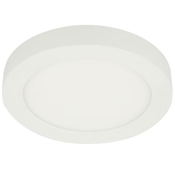 LED byggepanel, 1900 lumen, varm hvid, D 24,5 cm, PAULA
