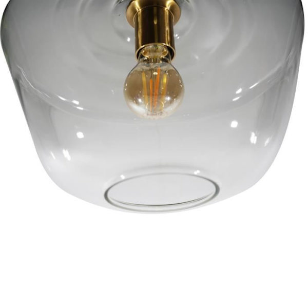 Ophæng 1XE27 ASTRID D380 NG Glas-Metal