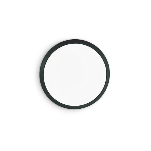 Ideal Lux 12 LED integrerede lys indendørs skyllet loftslys sort 3000K - IDL252605